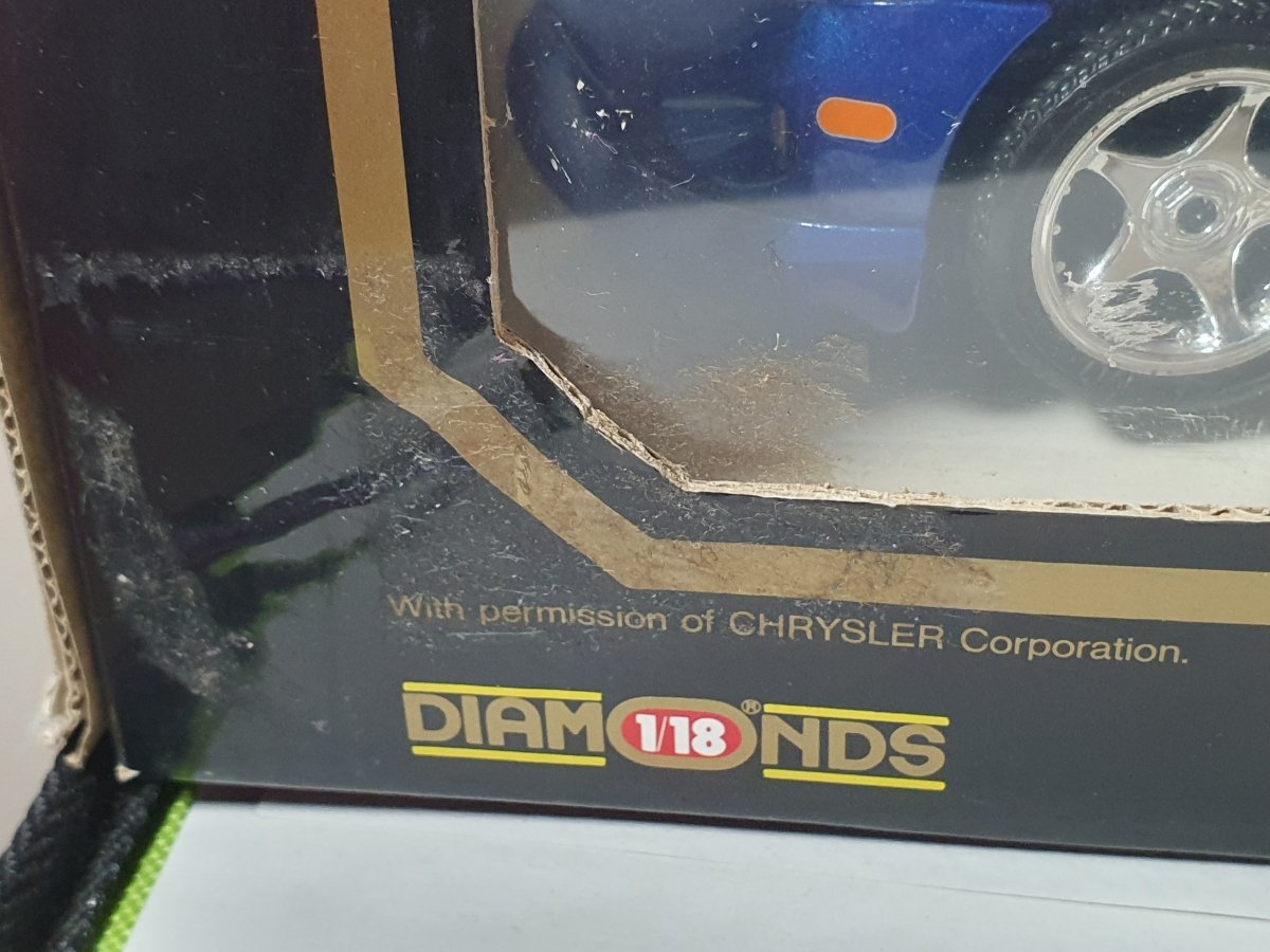 Dodge Viper GTS Burago 1/18 1996 - RikiToys - Burago