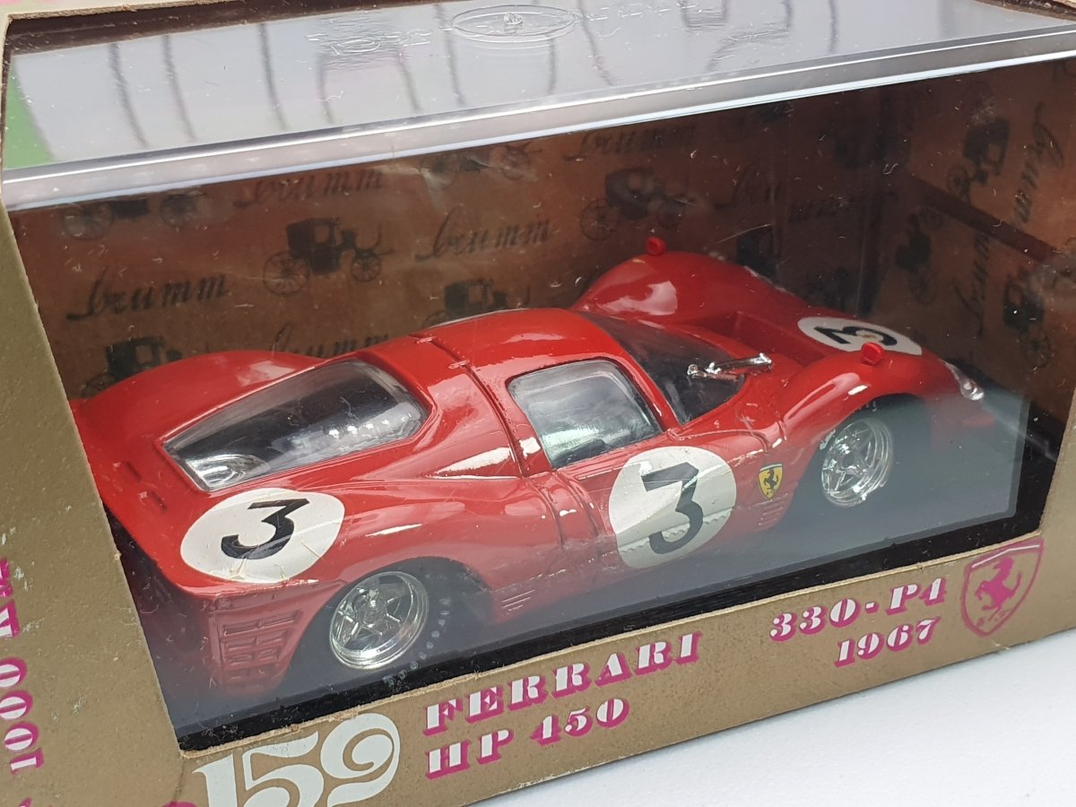 Ferrari 330 P4 Brumm 1/43 Rosso 1967 - RikiToys - Brumm