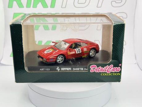 Ferrari 348 TB Race Detailcars 1/43 Rosso - RikiToys - Detailcars