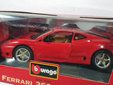 Ferrari 360 Modena Burago 1/18 Rosso 1999 - RikiToys - Burago
