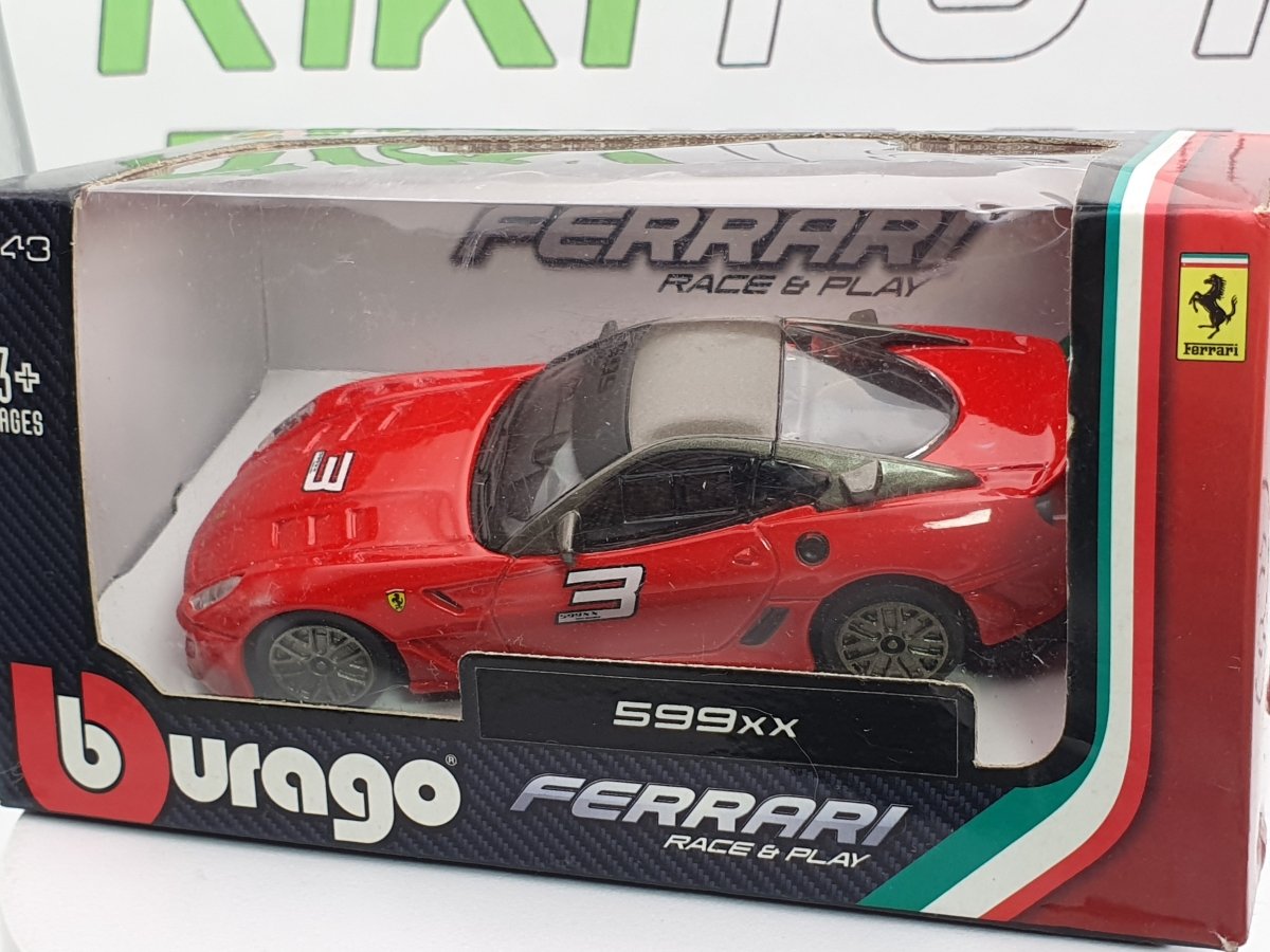 Ferrari 599 XX Burago 1/43 Rosso - RikiToys - Burago