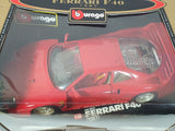 Ferrari F 40 Burago 1/18 Rosso 1987 - RikiToys - Burago