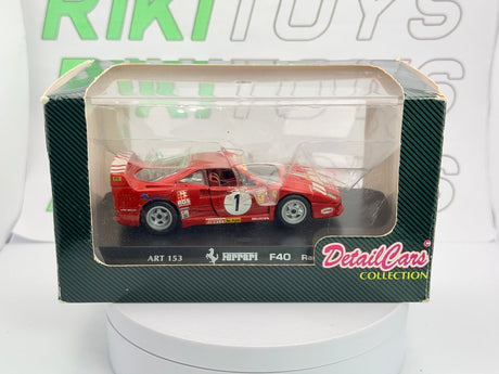 Ferrari F 40 Race Detailcars 1/43 Rosso - RikiToys - Detailcars