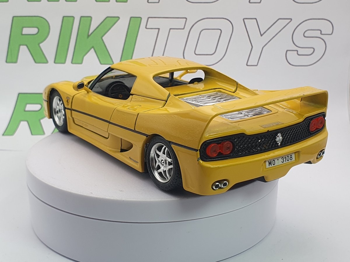 Ferrari F 50 Burago 1/24 Giallo 1995 - RikiToys - Burago