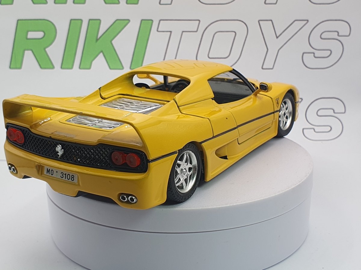 Ferrari F 50 Burago 1/24 Giallo 1995 - RikiToys - Burago