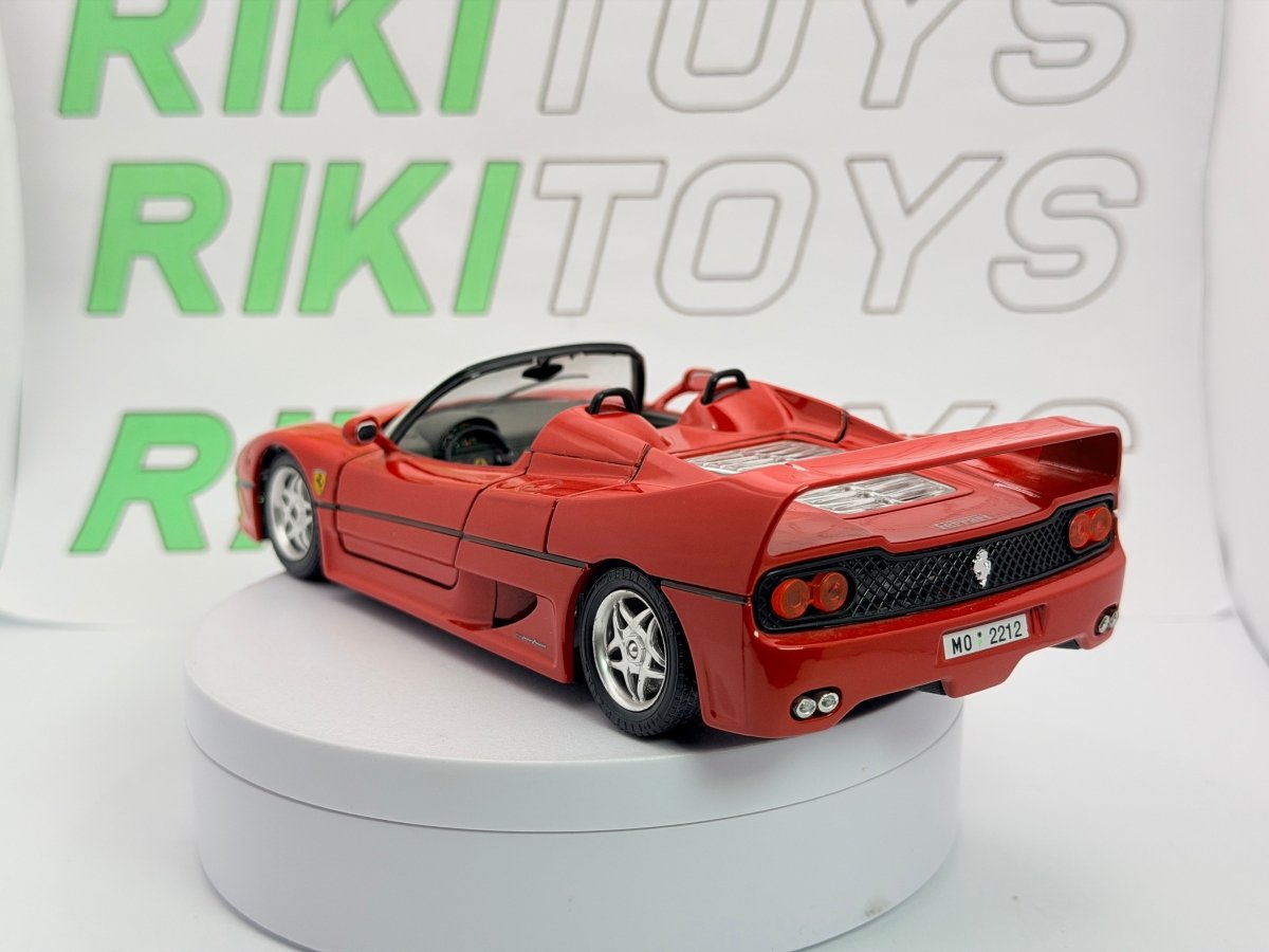 Ferrari F 50 Burago 1/24 Rosso - RikiToys - Burago