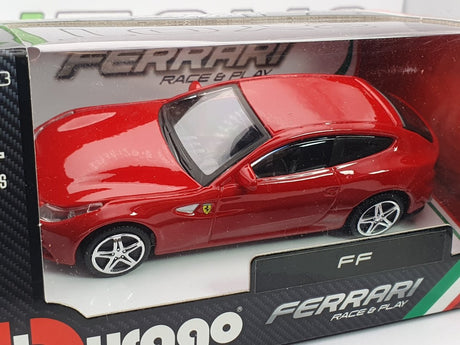 Ferrari FF Burago 1/43 Rosso - RikiToys - Burago