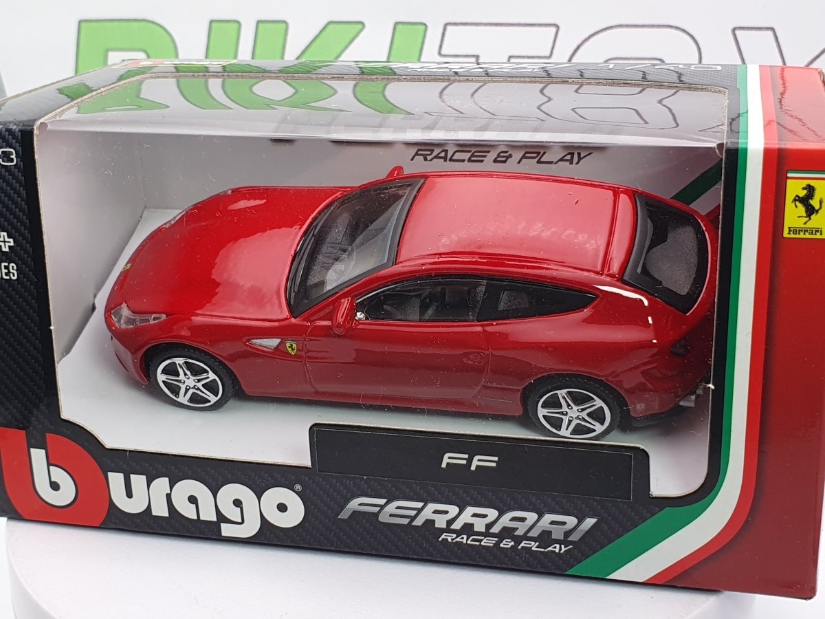 Ferrari FF Burago 1/43 Rosso - RikiToys - Burago
