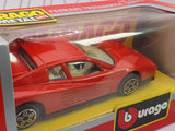 Ferrari Testarossa Burago 1/43 Rosso 1984 - RikiToys - Burago