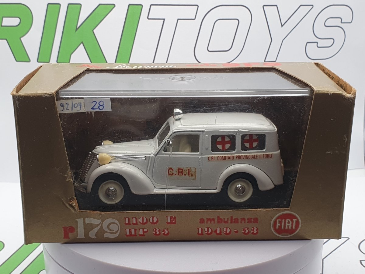 Fiat 1100 E Ambulanza Brumm 1/43 - RikiToys - Brumm#