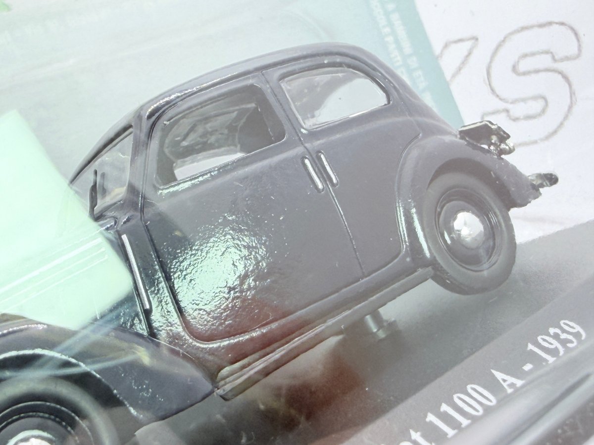Fiat 1110 A Norev 1/43 Nero 1939 - RikiToys - Norev