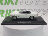 Fiat 1200 Cabriolet Norev 1/43 Bianco 1959 - RikiToys - Norev