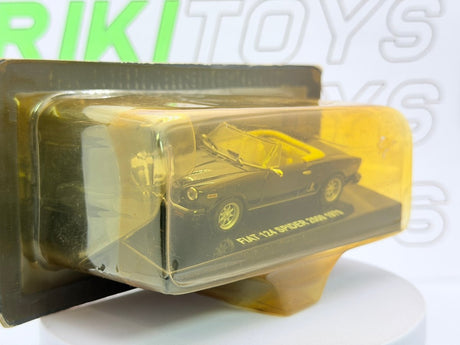 Fiat 124 Spider 2000 Edicola 1/43 Nero - RikiToys - Edicola
