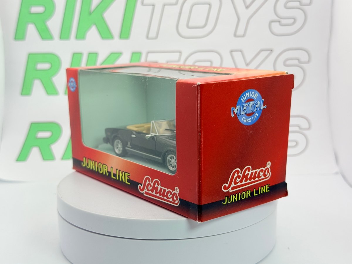 Fiat 124 Spider 2000 Schuco 1/43 Nero 1979 - RikiToys - Schuco