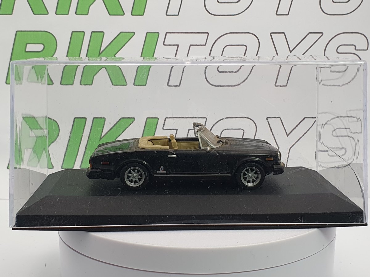 Fiat 124 Spider USA Edicola 1/43 Nero - RikiToys - Edicola#