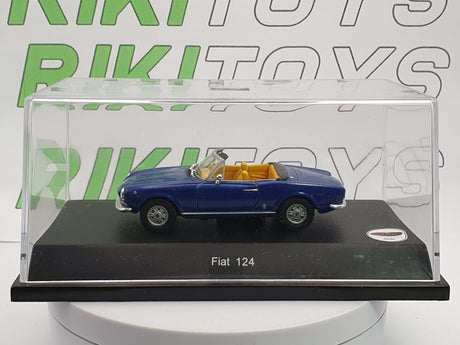 Fiat 124 Sport Spider Starline 1/43 Blu 1968 - RikiToys - Starline#