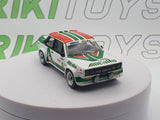 Fiat 131 Abarth Burago 1/43 Bianco 1976 - RikiToys - Burago