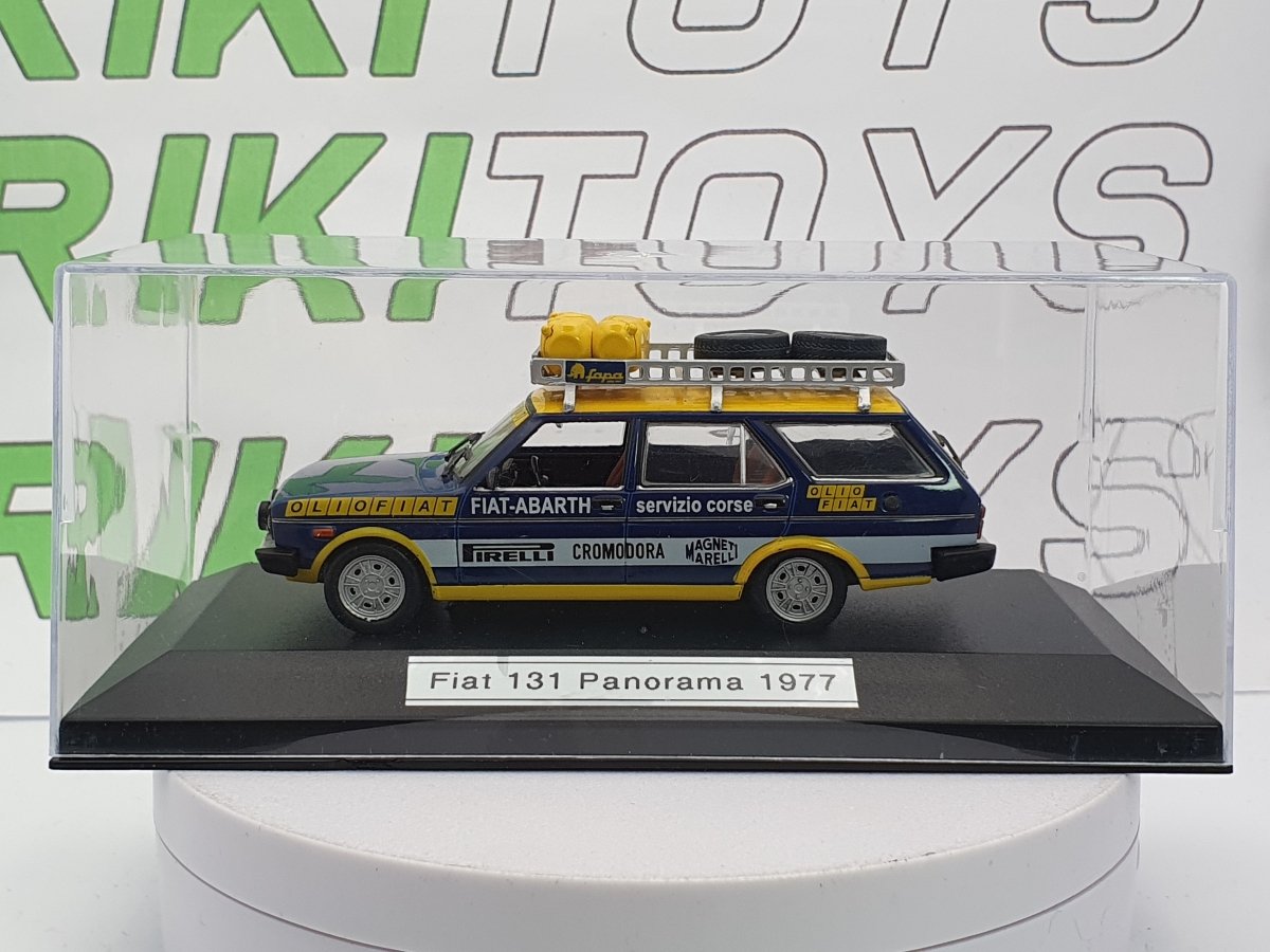 Fiat 131 Panorama Edicola 1/43 Blu - RikiToys - Edicola