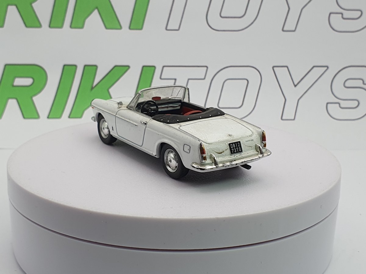 Fiat 1500 Cabriolet Norev 1/43 Bianco 1959 - RikiToys - Norev#