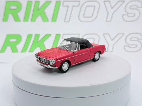 Fiat 1500 S Cabrio Norev 1/43 Rosso 1964 - RikiToys - Norev