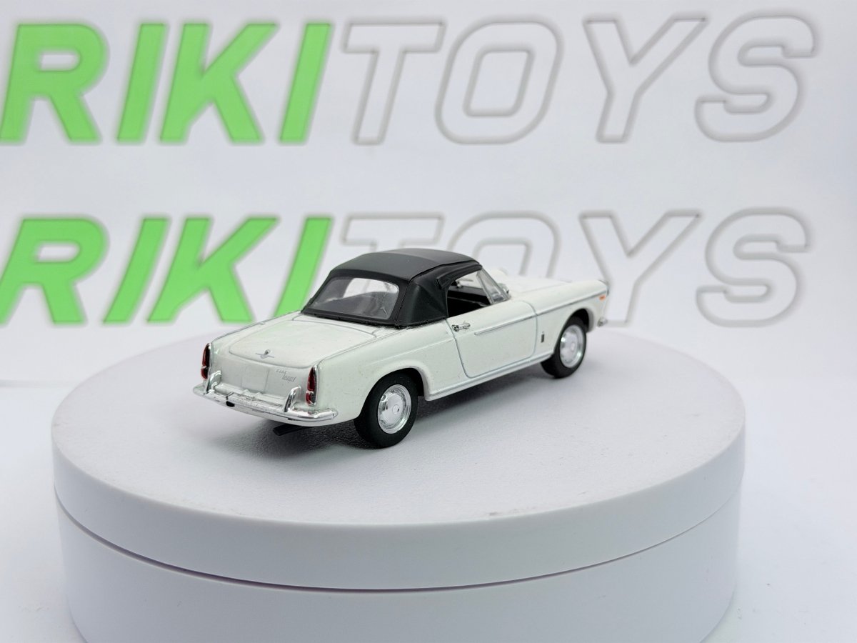 Fiat 1600 S Cabrio Norev 1/43 Bianco - RikiToys - Norev#
