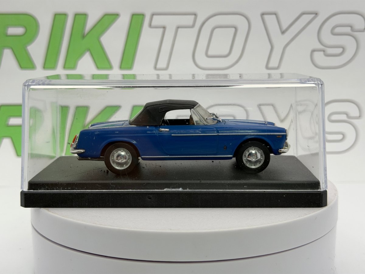 Fiat 1600 S Cabrio Norev 1/43 Blu - RikiToys - Norev
