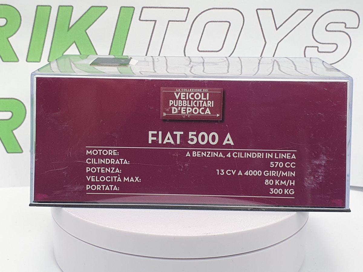 Fiat 500 A Furgonato Malaguti 1947 Edicola 1/43 - RikiToys - Edicola#