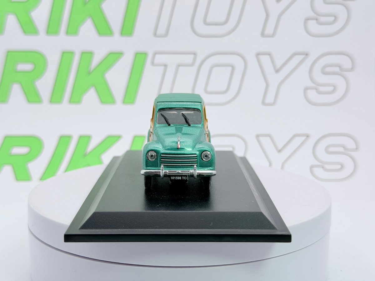 Fiat 500 Belvedere Legno Norev 1/43 Verde 1949 - RikiToys - Norev