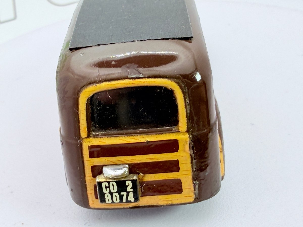 Fiat 500 C Belvedere Brumm 1/43 Marrone 1949 - RikiToys - Brumm