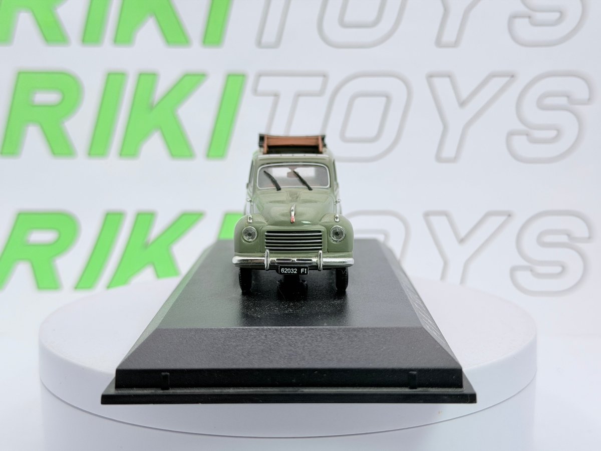 Fiat 500 C Belvedere Norev 1/43 Argento 1949 - RikiToys - Norev