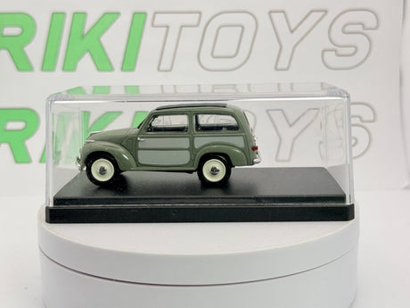 Fiat 500 C Belvedere Norev 1/43 Grigio 1950 - RikiToys - Norev
