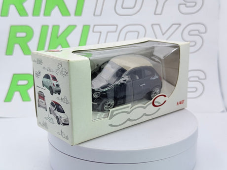 Fiat 500 C Norev 1/43 Nero - RikiToys - Norev