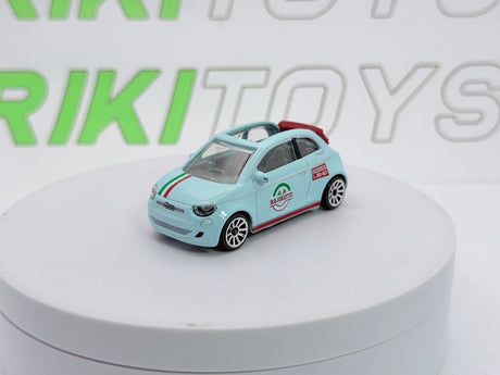 Fiat 500 Elettrica C Majorette 1/55 Celeste - RikiToys - Majorette#