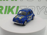 Fiat 500 F Abarth n.188 Burago 1/40 Blu - RikiToys - Burago#