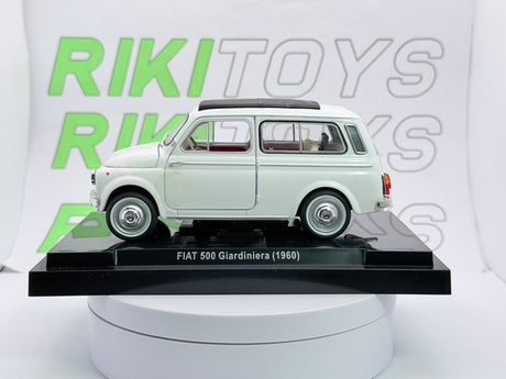 Fiat 500 Giardiniera Leo Models 1/24 Bianco - RikiToys - Leo Models