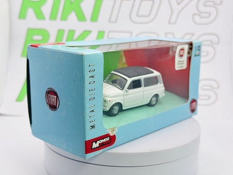 Fiat 500 Giardiniera Mondo Motors 1/43 Bianco - RikiToys - Mondo Motors