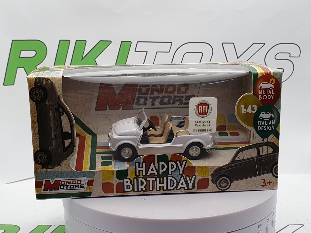 Fiat 500 Jolly Ghia Mondo Motors 1/43 - RikiToys - Mondo Mo#