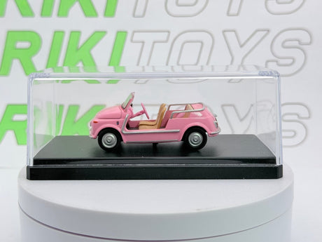 Fiat 500 Jolly Ghia Mondo Motors 1/43 Rosa 1958 - RikiToys - Mondo Motors#