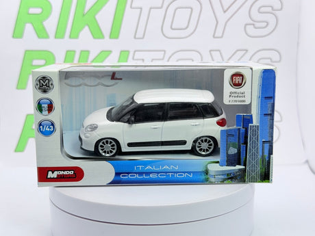 Fiat 500 L Mondo Motors 1/43 Bianco - RikiToys - Mondo Motors