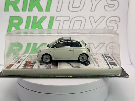 Fiat 500 Mondo Motors 1/43 Bianco 2007 - RikiToys - Mondo Motors