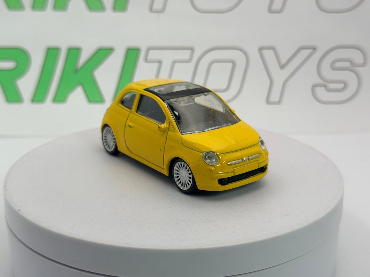 Fiat 500 Mondo Motors 1/43 Giallo 2007 - RikiToys - Mondo Motors