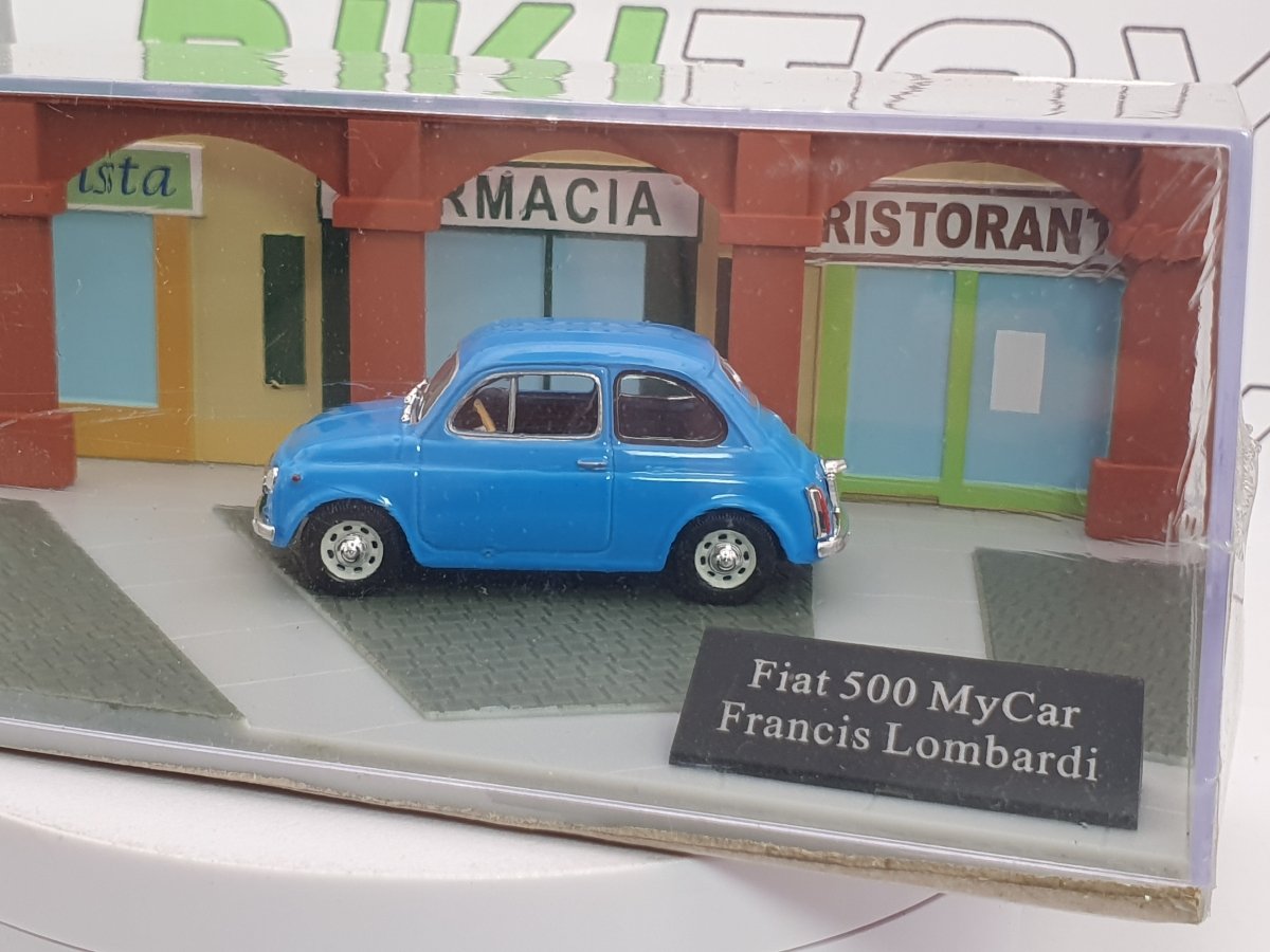 Fiat 500 My Car Universal Hobbies 1/43 Azzurro 1968 - RikiToys - Universal Hobbies