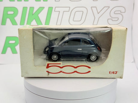Fiat 500 Norev 1/43 Blu metallizzato 2007 - RikiToys - Norev