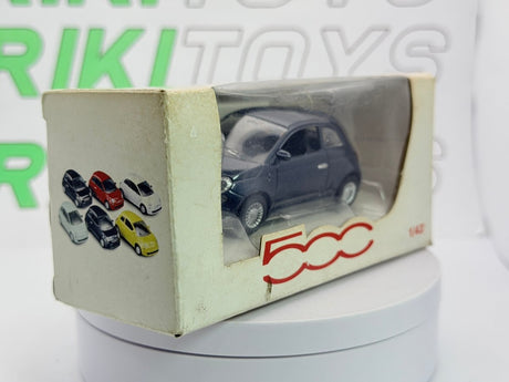 Fiat 500 Norev 1/43 Blu metallizzato 2007 - RikiToys - Norev