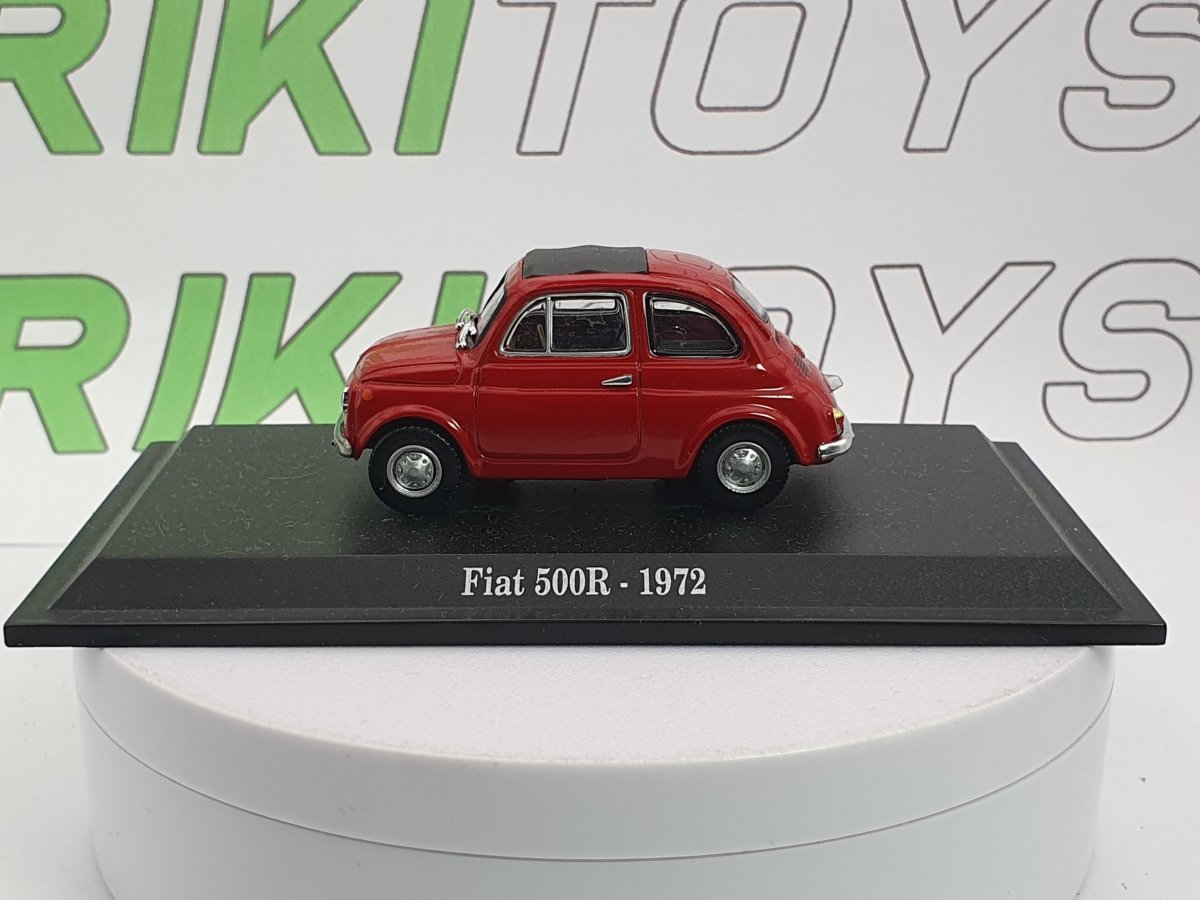 Fiat 500 R Norev 1/43 Rosso 1974 - RikiToys - Norev