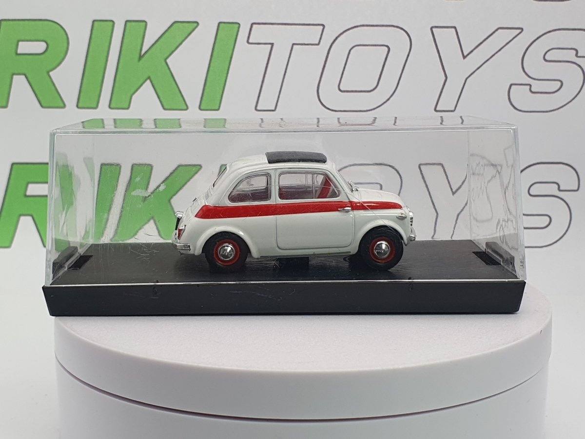 Fiat 500 Sport Brumm 1/43 Bianco 1959 - RikiToys - Brumm