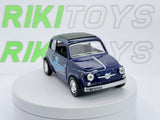Fiat 500F Baci Kinsmart 1/24 Blu 1965 - RikiToys - Kinsmart