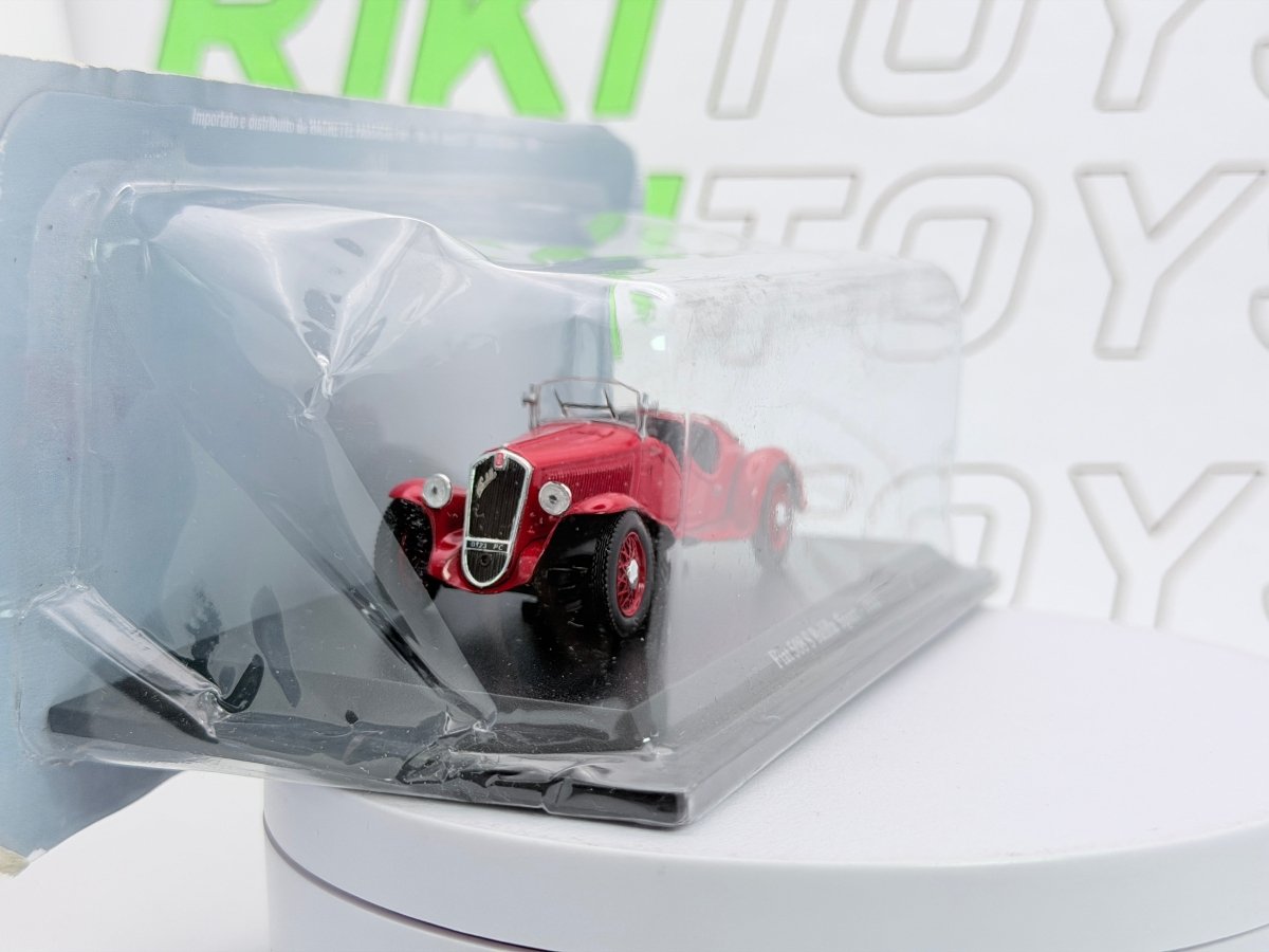 Fiat 508 S Balilla Sport Norev 1/43 Rosso - RikiToys - Norev#