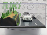 Fiat 595 Abarth Universal Hobbies 1/43 Bianco - RikiToys - Universal Hobbies
