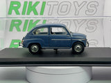 Fiat 600 D Leo Models 1/24 Azzurro - RikiToys - Leo Models